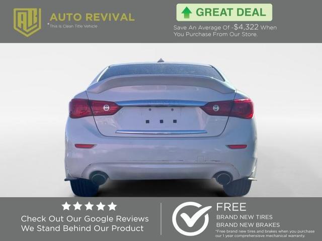 used 2015 INFINITI Q50 car, priced at $12,460