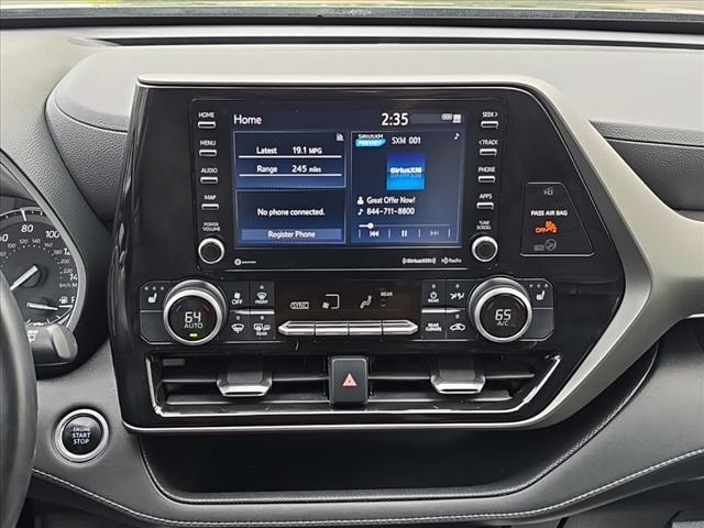 used 2021 Toyota Highlander car, priced at $35,995