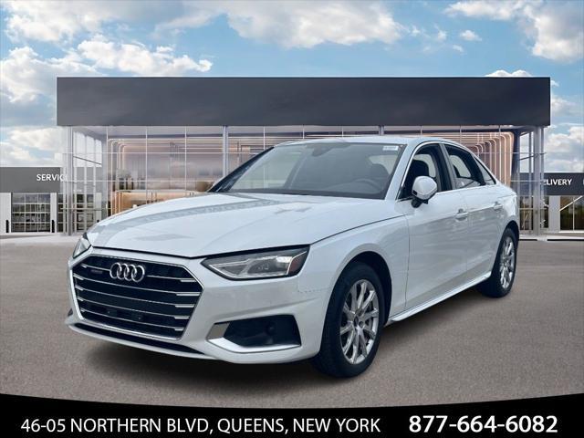 used 2021 Audi A4 car, priced at $22,100