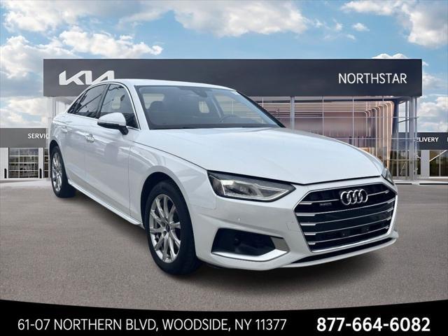 used 2021 Audi A4 car, priced at $22,100