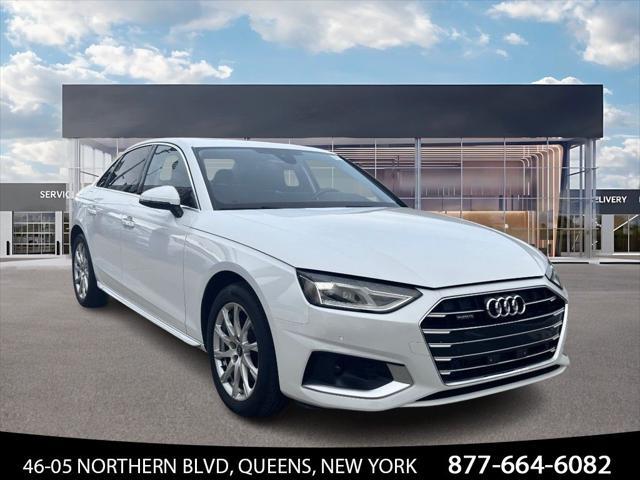 used 2021 Audi A4 car, priced at $21,500