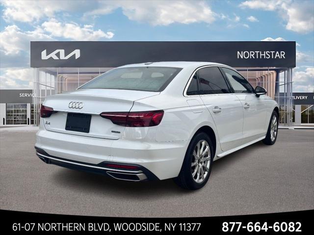 used 2021 Audi A4 car, priced at $22,100