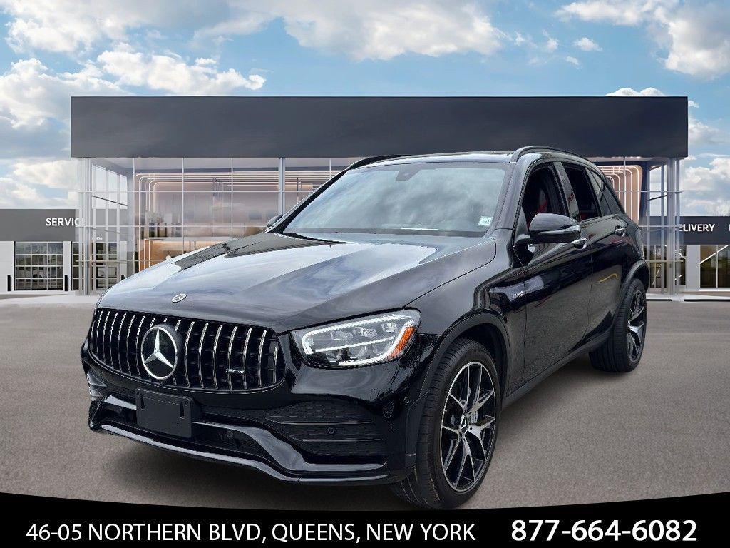 used 2021 Mercedes-Benz AMG GLC 43 car, priced at $35,495