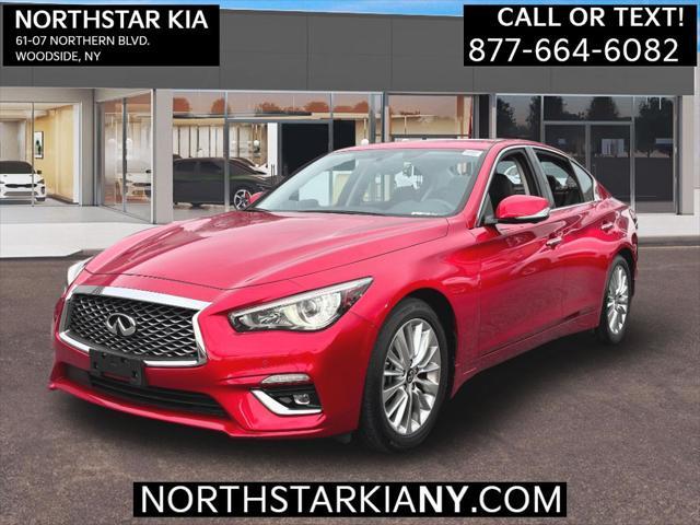 used 2021 INFINITI Q50 car, priced at $23,500