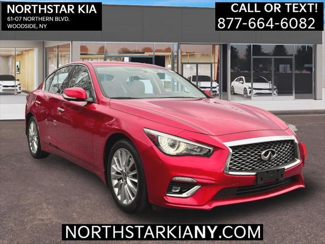 used 2021 INFINITI Q50 car, priced at $23,500