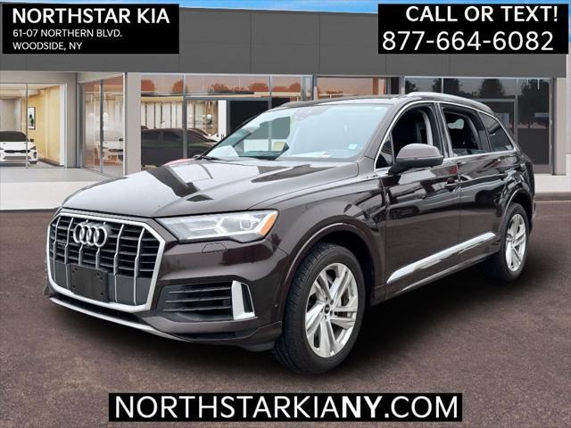 used 2021 Audi Q7 car, priced at $24,995