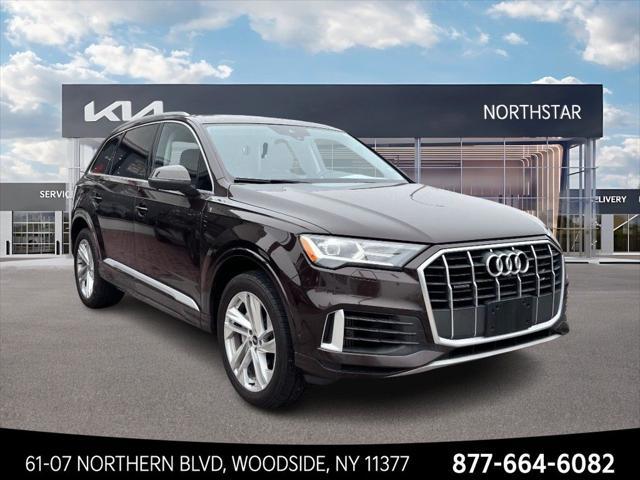 used 2021 Audi Q7 car, priced at $24,995