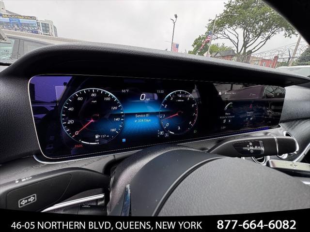 used 2022 Mercedes-Benz E-Class car, priced at $41,900