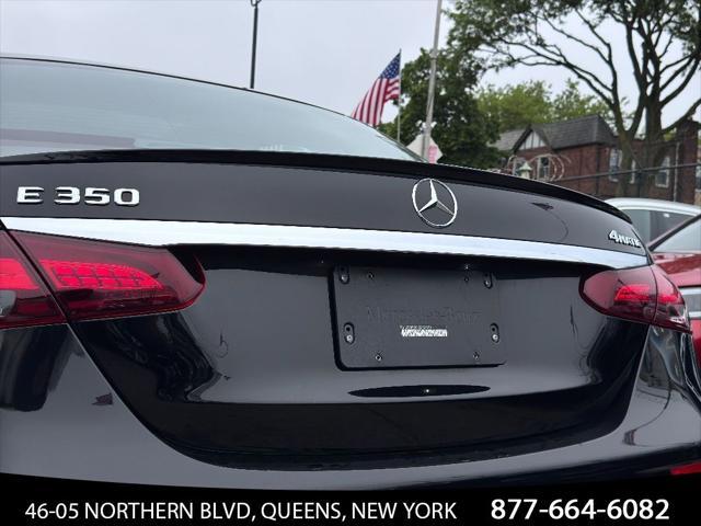 used 2022 Mercedes-Benz E-Class car, priced at $41,900