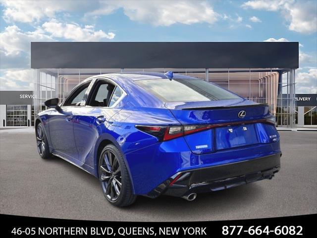 used 2021 Lexus IS 350 car, priced at $34,500