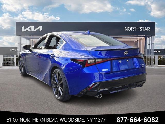 used 2021 Lexus IS 350 car, priced at $34,500