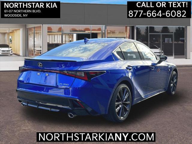 used 2021 Lexus IS 350 car, priced at $34,500