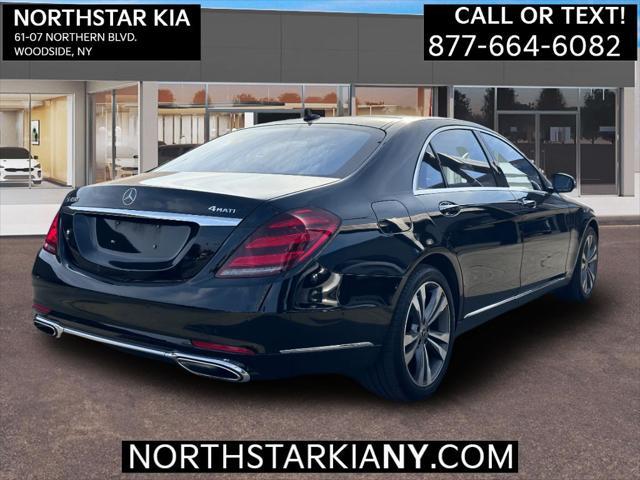 used 2020 Mercedes-Benz S-Class car, priced at $37,500