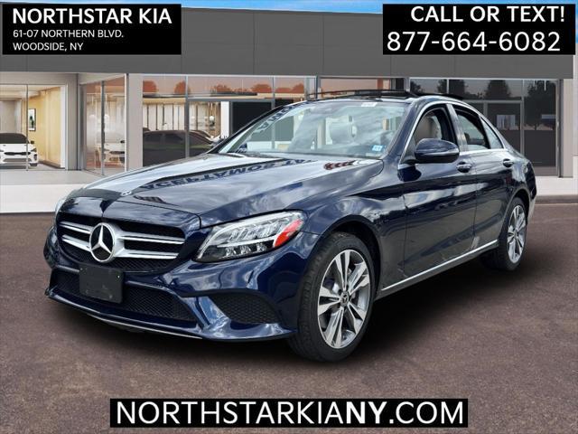 used 2021 Mercedes-Benz C-Class car, priced at $24,500