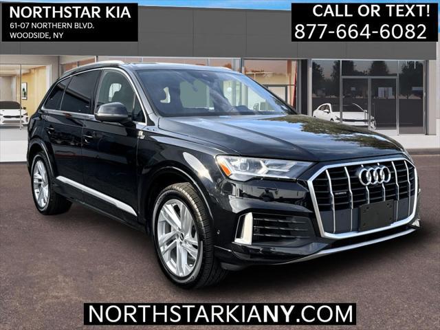 used 2021 Audi Q7 car, priced at $33,000