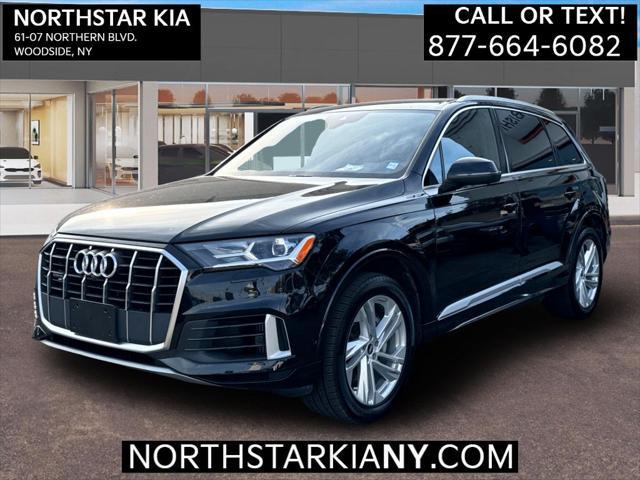 used 2021 Audi Q7 car, priced at $33,000