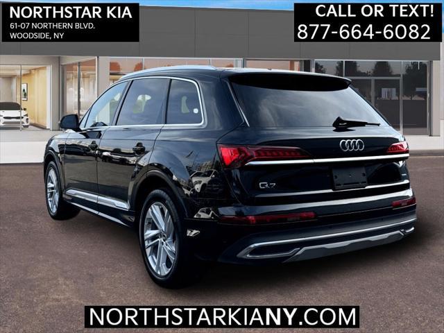 used 2021 Audi Q7 car, priced at $33,000