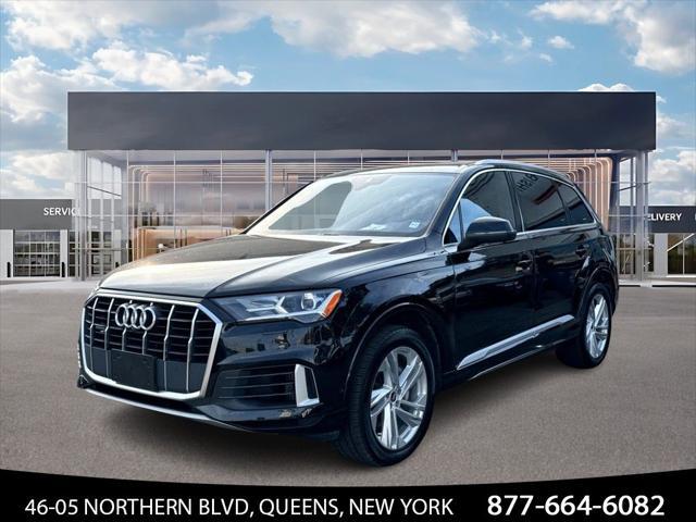 used 2021 Audi Q7 car, priced at $33,000