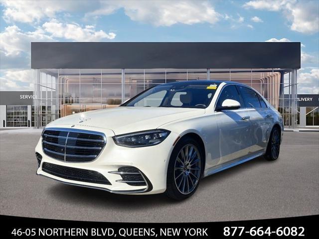 used 2021 Mercedes-Benz S-Class car, priced at $60,495