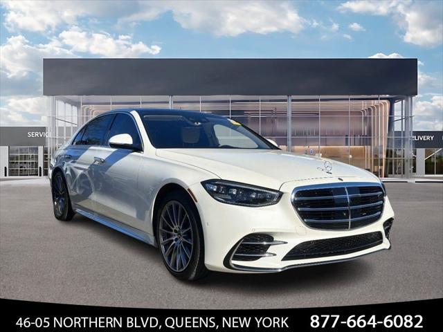 used 2021 Mercedes-Benz S-Class car, priced at $60,495