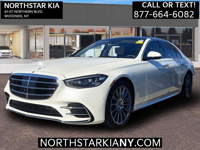 used 2021 Mercedes-Benz S-Class car, priced at $60,495