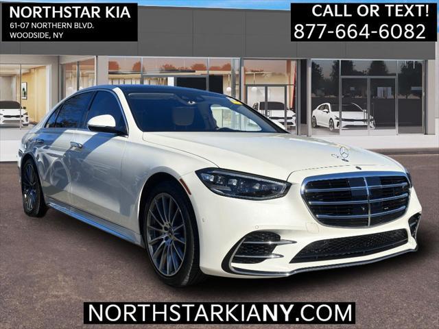 used 2021 Mercedes-Benz S-Class car, priced at $60,495