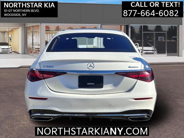 used 2021 Mercedes-Benz S-Class car, priced at $60,495