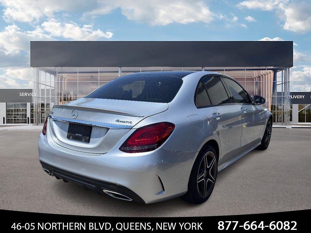 used 2021 Mercedes-Benz C-Class car, priced at $21,495