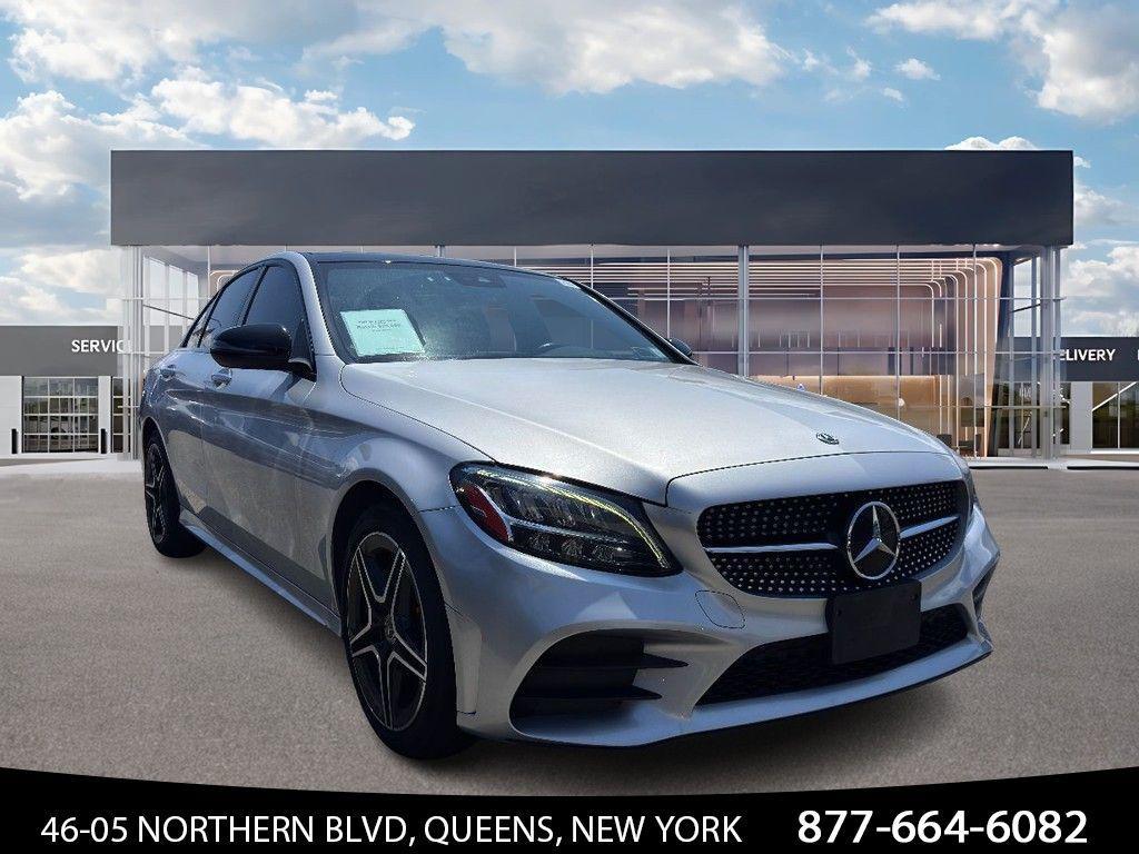 used 2021 Mercedes-Benz C-Class car, priced at $21,495