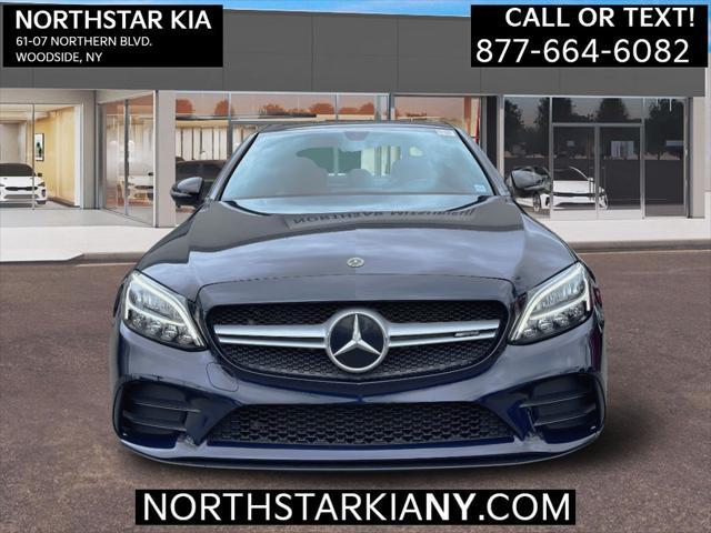 used 2020 Mercedes-Benz AMG C 43 car, priced at $31,500