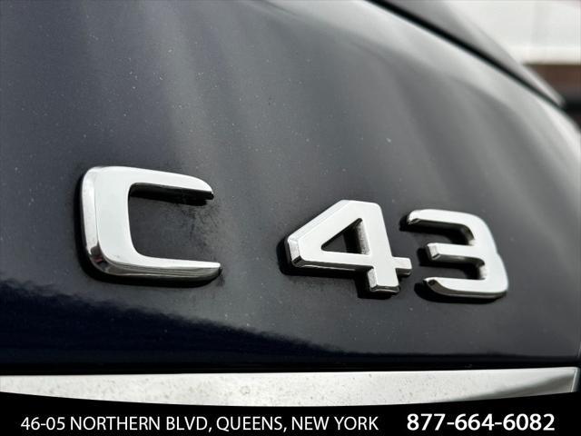 used 2020 Mercedes-Benz AMG C 43 car, priced at $27,500