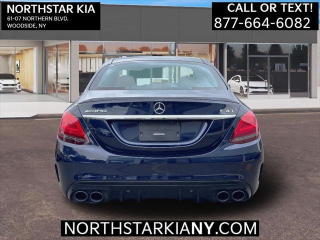 used 2020 Mercedes-Benz AMG C 43 car, priced at $31,500