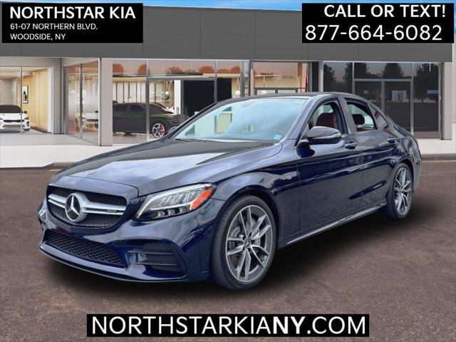 used 2020 Mercedes-Benz AMG C 43 car, priced at $31,500