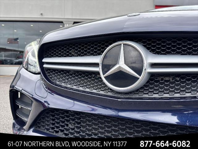 used 2020 Mercedes-Benz AMG C 43 car, priced at $27,500