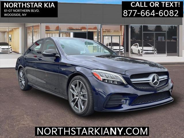 used 2020 Mercedes-Benz AMG C 43 car, priced at $31,500