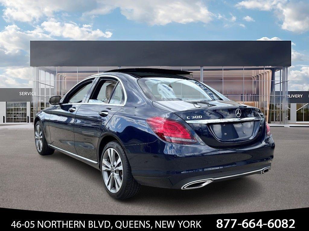 used 2021 Mercedes-Benz C-Class car, priced at $23,995