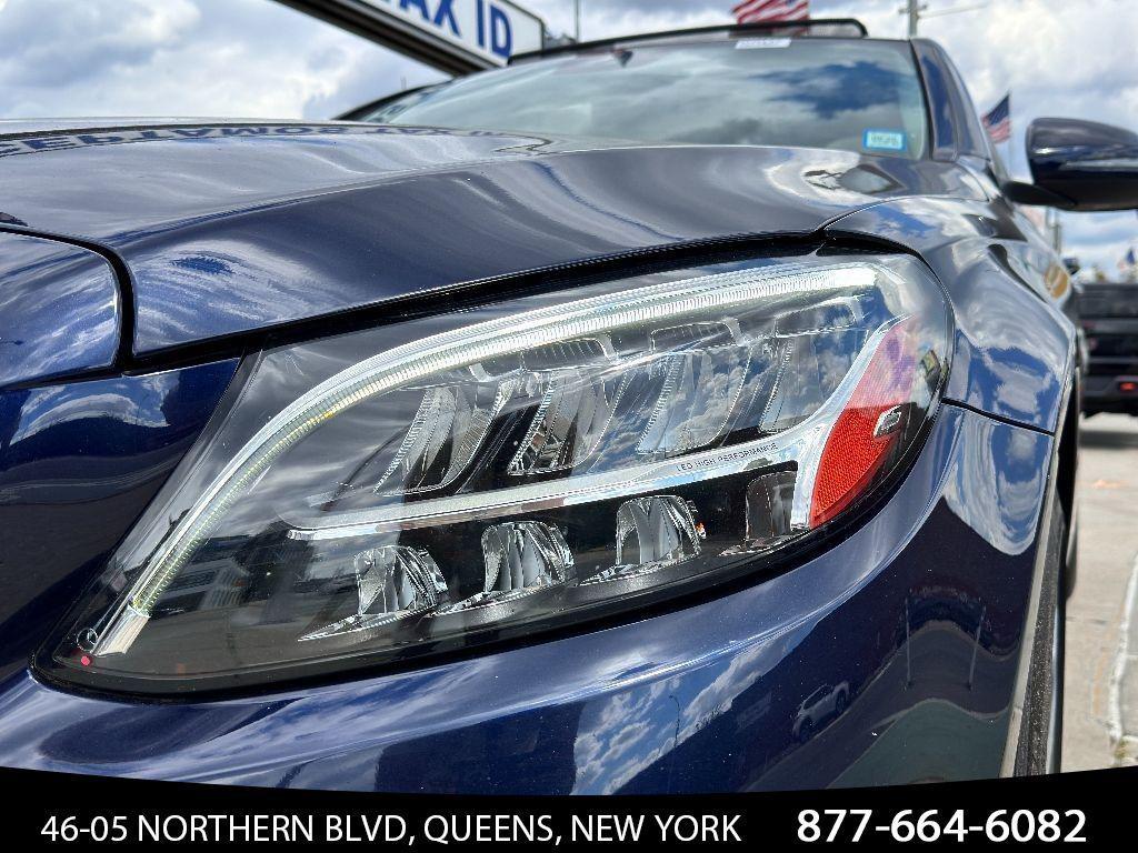 used 2021 Mercedes-Benz C-Class car, priced at $23,995