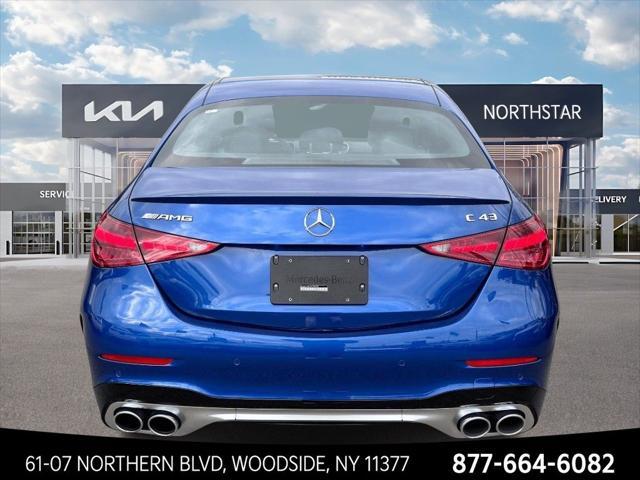 used 2023 Mercedes-Benz AMG C 43 car, priced at $44,500