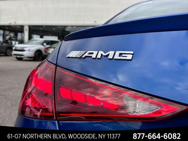 used 2023 Mercedes-Benz AMG C 43 car, priced at $44,500