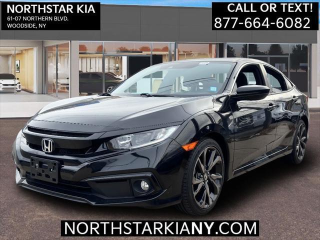 used 2019 Honda Civic car, priced at $18,500