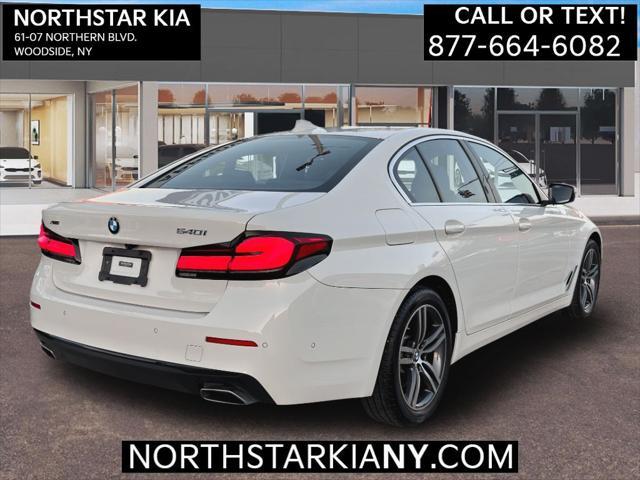 used 2021 BMW 540 car, priced at $34,500