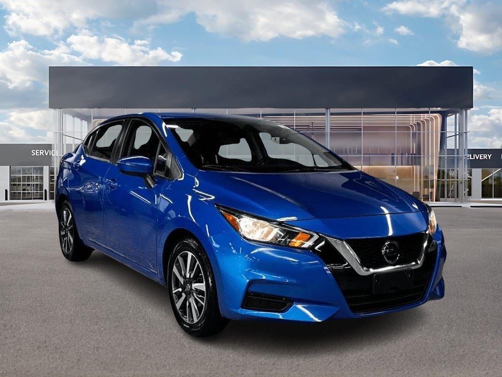 used 2021 Nissan Versa car, priced at $10,000