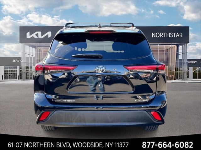 used 2023 Toyota Highlander car, priced at $34,000