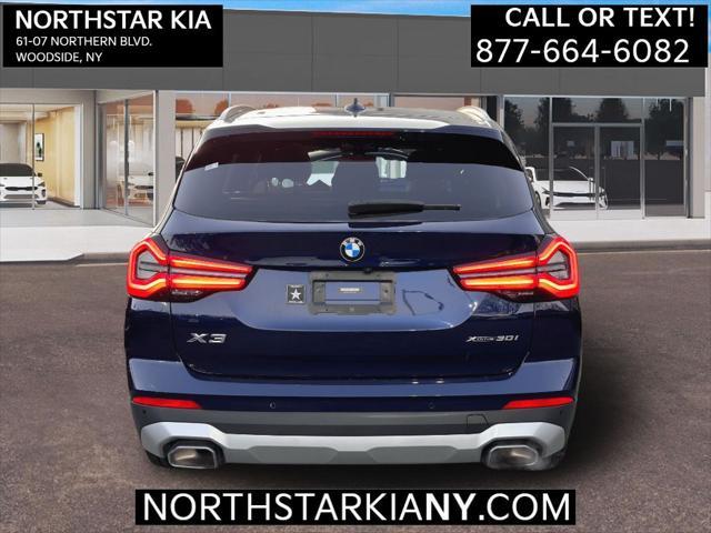 used 2022 BMW X3 car, priced at $32,495