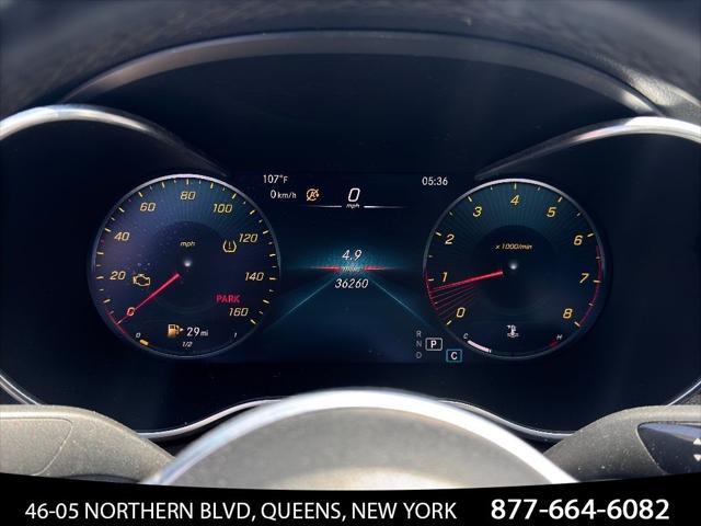 used 2021 Mercedes-Benz C-Class car, priced at $24,500
