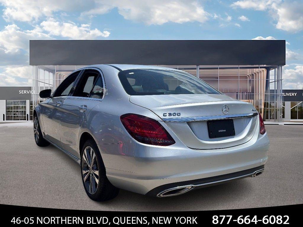 used 2021 Mercedes-Benz C-Class car, priced at $24,500