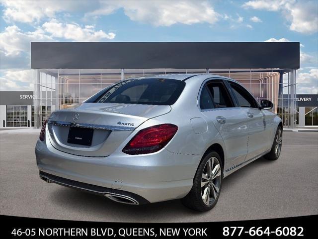 used 2021 Mercedes-Benz C-Class car, priced at $24,500
