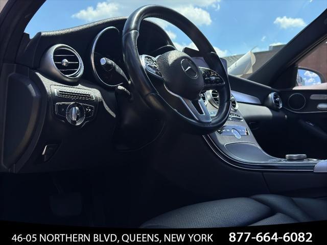 used 2021 Mercedes-Benz C-Class car, priced at $24,500