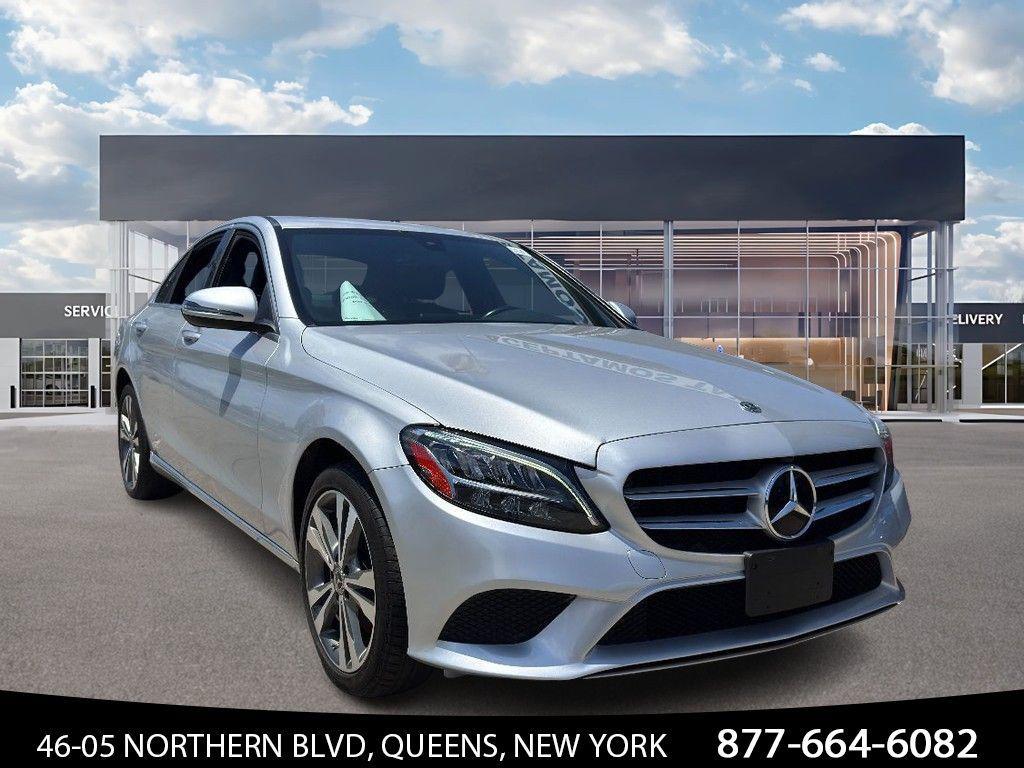 used 2021 Mercedes-Benz C-Class car, priced at $24,500