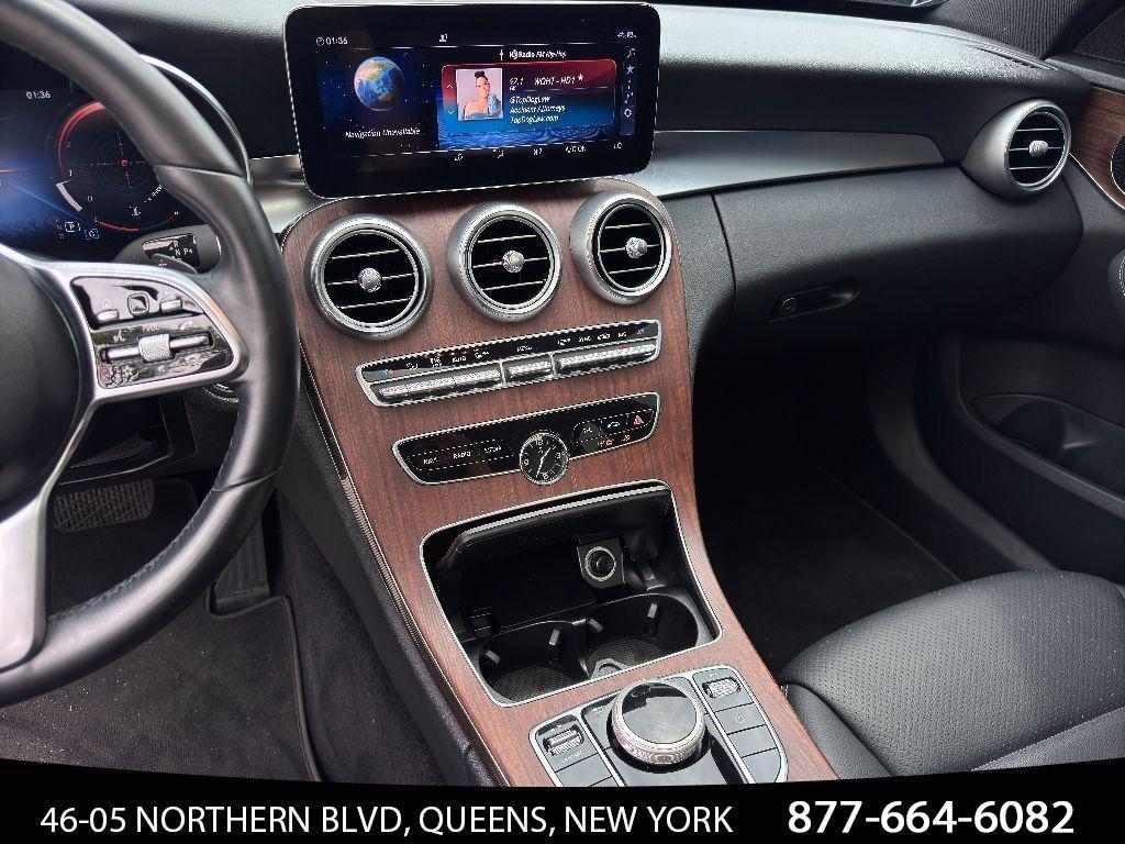 used 2021 Mercedes-Benz C-Class car, priced at $26,000